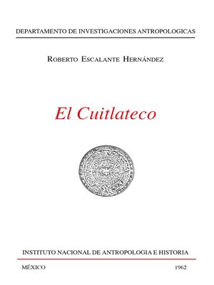 cover image of El Cuitlateco